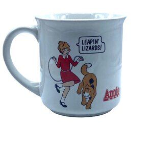 Vtg Annie‎ Comic Mug Applause 1982 Knickerbocker Toy Columbia Leapin Lizards